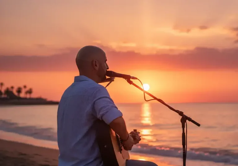 Grupo de versiones Málaga al atardecer