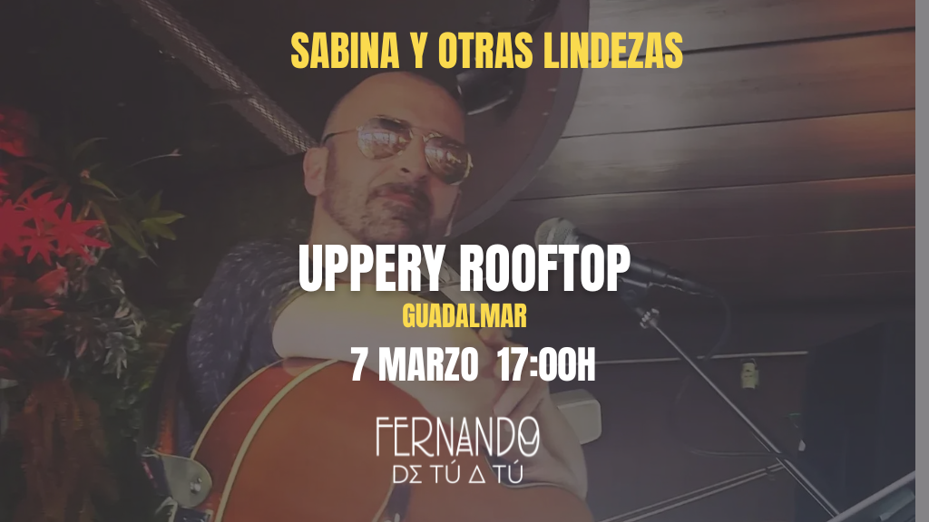 Tributo a Sabina en Málaga en Uppery Churriana