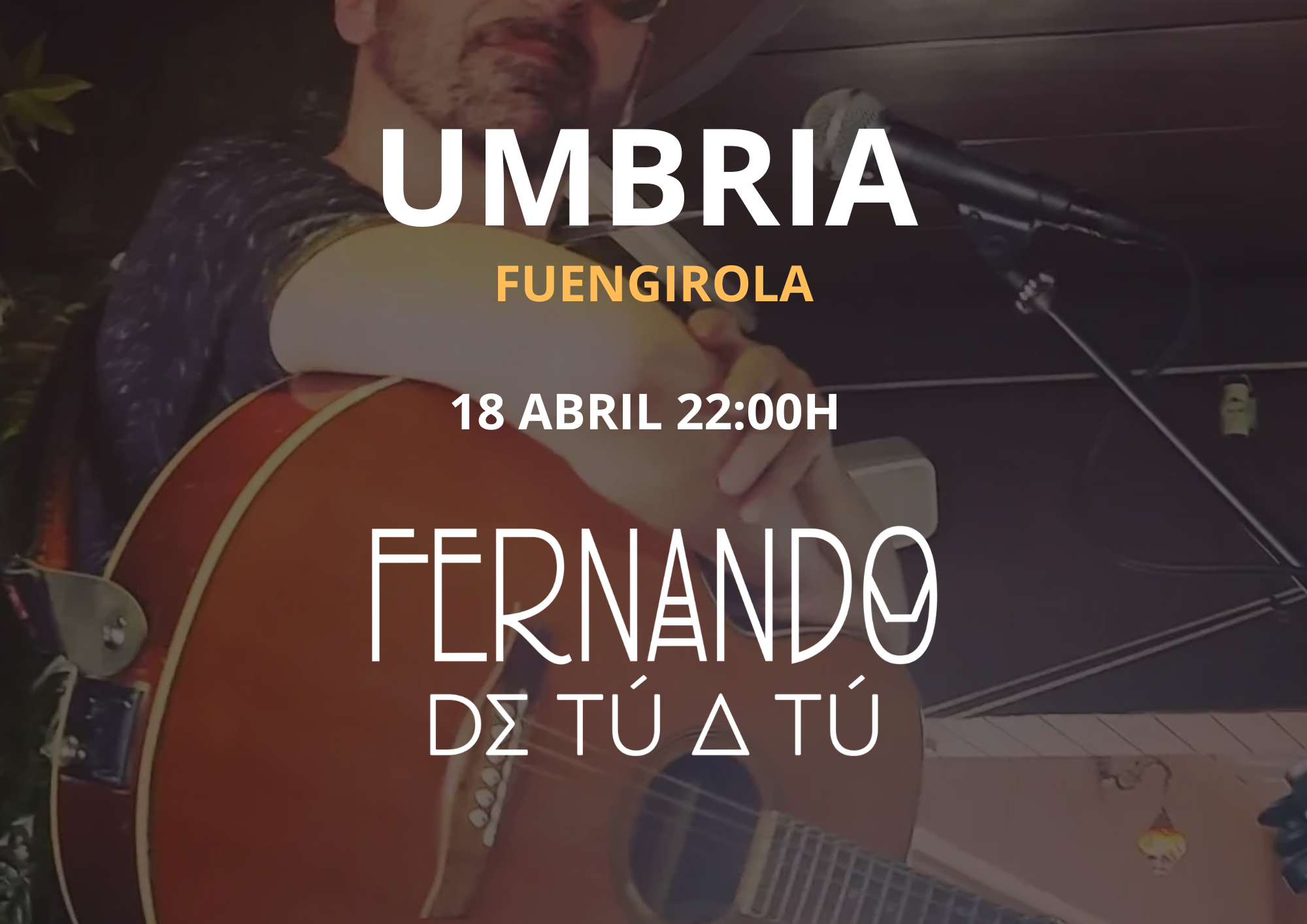 Fernando de Tú a Tú - Grupo de versiones en Fuengirola